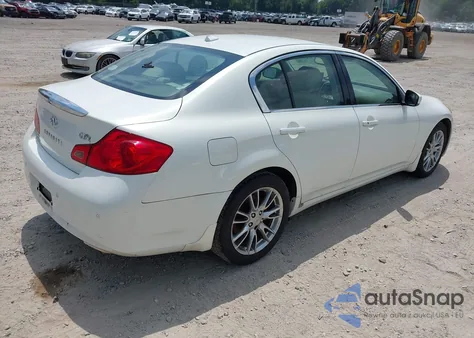 2011 Infiniti G37X z USA, uszkodzony, nr VIN JN1CV6AR9BM407540